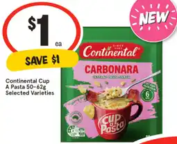 IGA Continental Cup A Pasta offer
