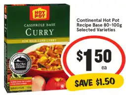 IGA Continental Hot Pot Recipe Base offer