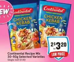 IGA Continental Recipe Mix offer