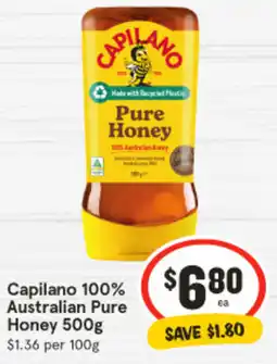 IGA Pure Honey offer