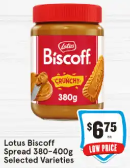 IGA Biscoff Spread offer
