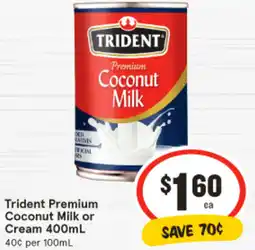Premium Coconut Milk or Cream