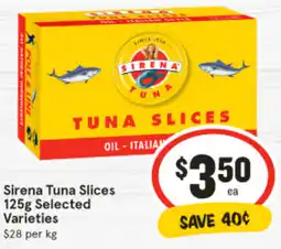 IGA Tuna Slices offer