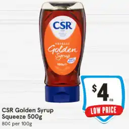 IGA Golden Syrup Squeeze offer