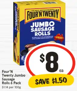 IGA Jumbo Sausage Rolls offer