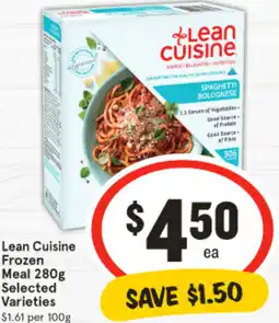 IGA Frozen Meal offer