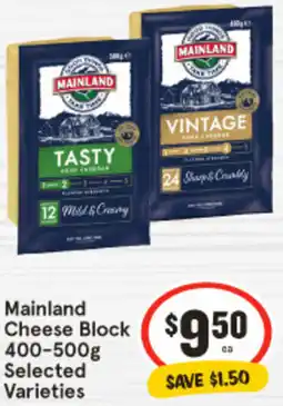IGA Cheese Block offer