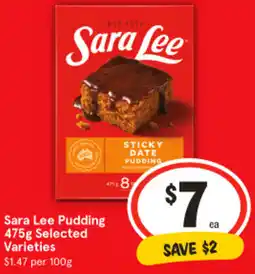 IGA Pudding offer