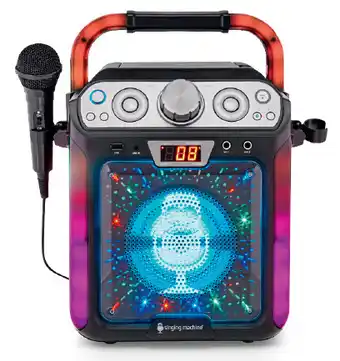 Singing machine groove cube karaoke
