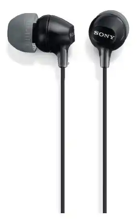 Sony in-ear headphones with smartphone control mdrex15apb