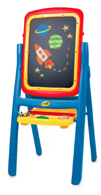 Target Crayola qwikflip 2-sided easel offer