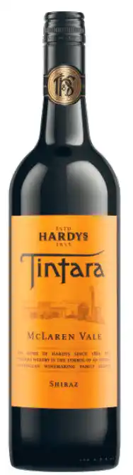Liquorland Hardys tintara mclaren vale shiraz 750ml offer