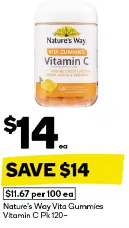 BIG W Nature's way vita cummies offer