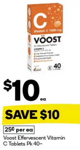 Voost effervescent vitamin