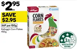 BIG W Kellogg's Corn Flakes offer
