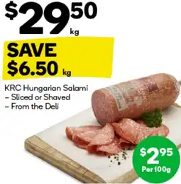 Krc hungarian salami