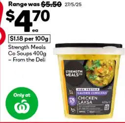 Strength meals co soup