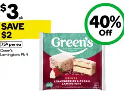 Green's lamingtons