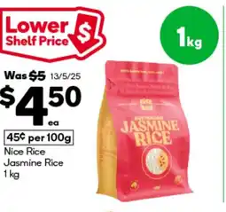 Nice rice jasmine rice
