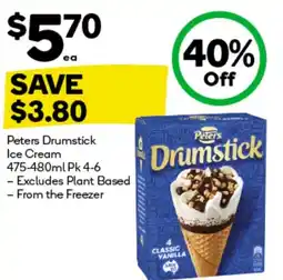 BIG W Peters drumstick ice cream offer