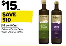 BIG W Cobram Estate Extra Virgin Olive Oil offer