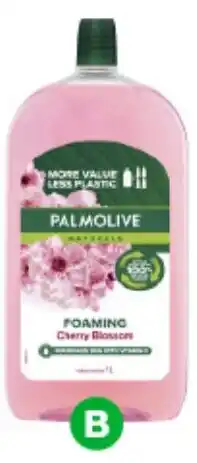 BIG W Palmolive naturals foaming liquid hand wash refill offer