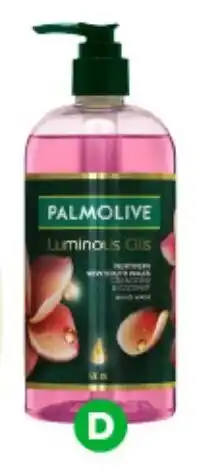 BIG W Palmolive luminous oils hand wash offer