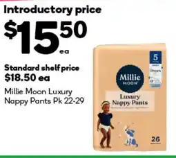BIG W Millie moon luxury nappy pants offer