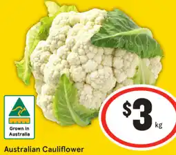 IGA Australian Cauliflower offer