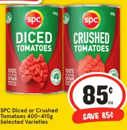 IGA SPC Diced or Crushed Tomatoes offer
