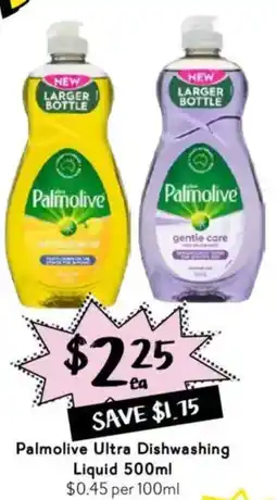 Drakes Palmolive Ultra Dishwashing offer