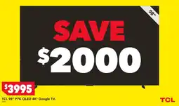 Harvey Norman TCL 98" P7K QLED 4K Google TV. offer