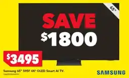 Harvey Norman Samsung 65" S95F 4K OLED Smart Al TV. offer