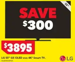 Harvey Norman LG 55" G5 OLED evo 4K Smart TV. offer