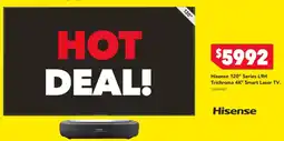 Harvey Norman Hisense 120" Series L9H Trichroma 4K* Smart Laser TV offer