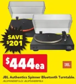 Harvey Norman JBL Authentics Spinner Bluetooth Turntable. offer