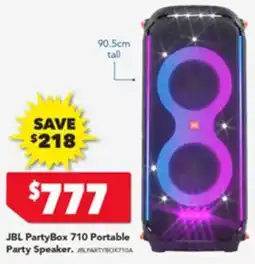 Harvey Norman JBL PartyBox 710 Portable Party Speaker offer