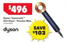 Harvey Norman Dyson 'Supersonic Hair Dryer - Prussian Blue. offer