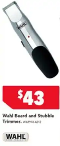Harvey Norman Wahl Beard and Stubble Trimmer offer