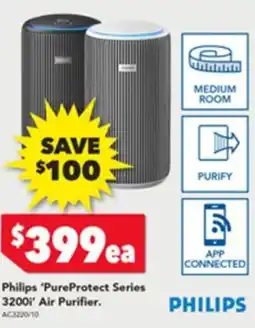 Harvey Norman Philips ‘PureProtect Series 32001' Air Purifier. offer