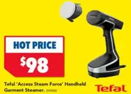 Harvey Norman Tefal 'Access Steam Force' Handheld Garment Steamer offer