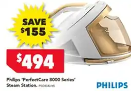Harvey Norman Philips 'PerfectCare 8000 Series' Steam Station. offer