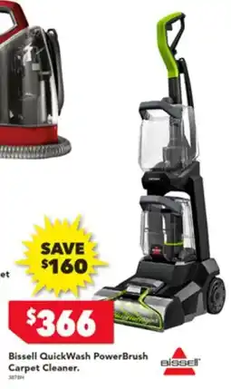 Harvey Norman Bissell QuickWash PowerBrush Carpet Cleaner. offer