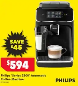 Harvey Norman Philips 'Series 2300' Automatic Coffee Machine. offer