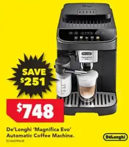 Harvey Norman De'Longhi 'Magnifica Evo' Automatic Coffee Machine. offer