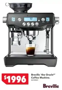 Harvey Norman Breville 'the Oracle Coffee Machine. offer