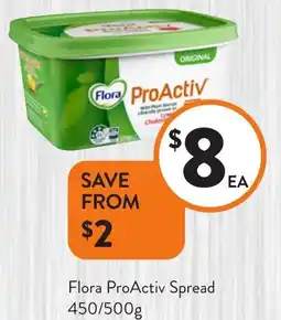 Foodworks Flora ProActiv Spread offer