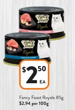 Foodworks Fancy Feast Royale offer