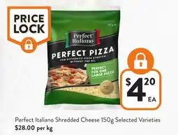 Foodworks Perfect Italiano Shredded Cheese offer