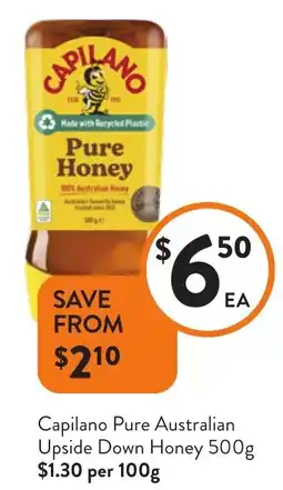 Foodworks Capilano Pure Australian offer